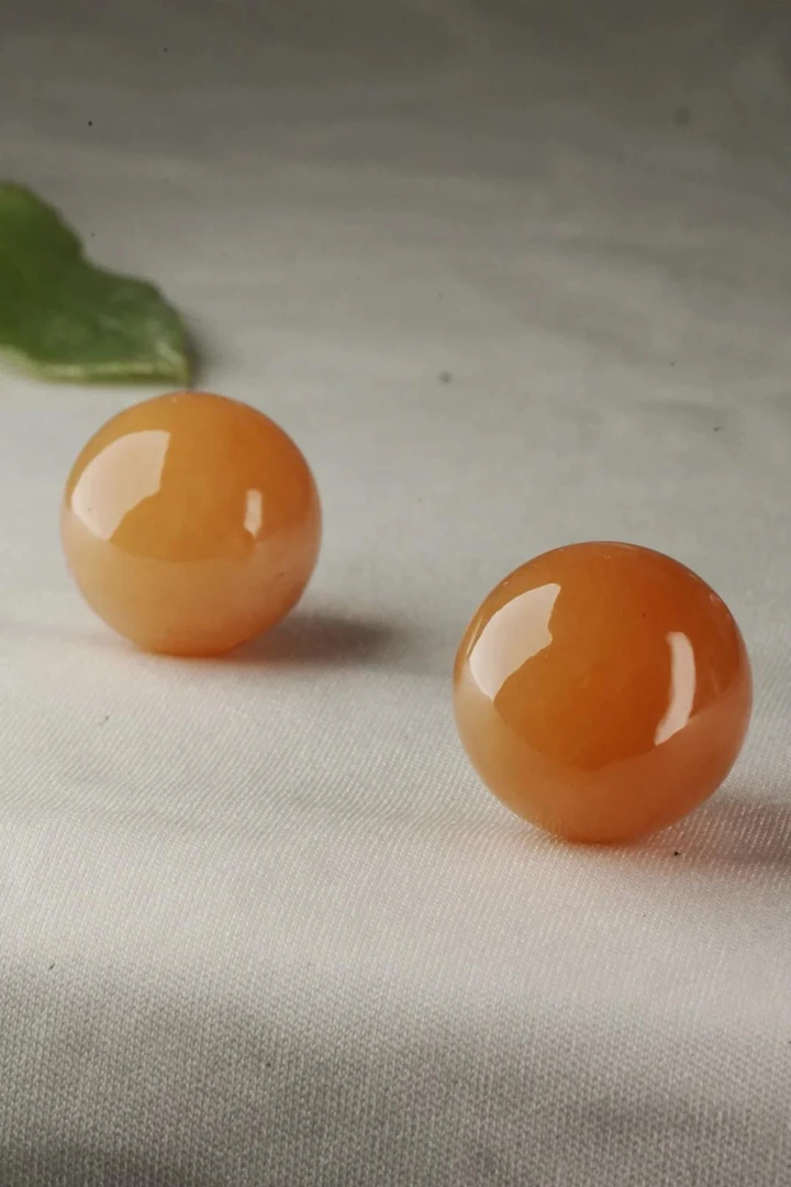 天然缅甸翡翠A货黄翡的串珠  卡13