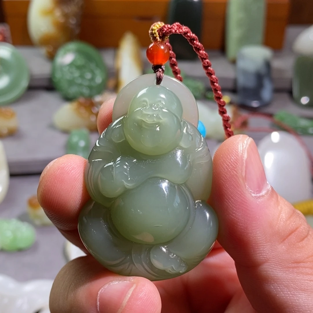 和田玉（糖玉）未镶嵌颈饰