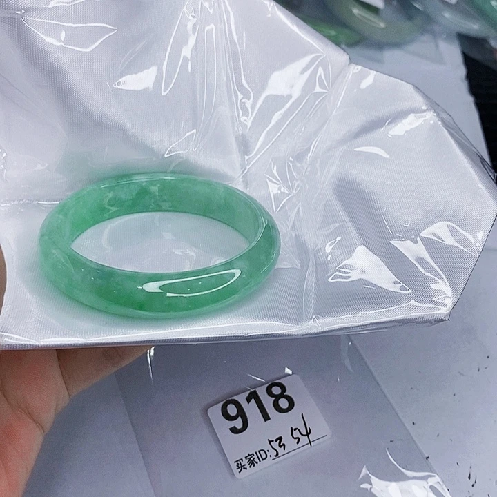 翡翠未镶嵌手镯一图一物实物为准
