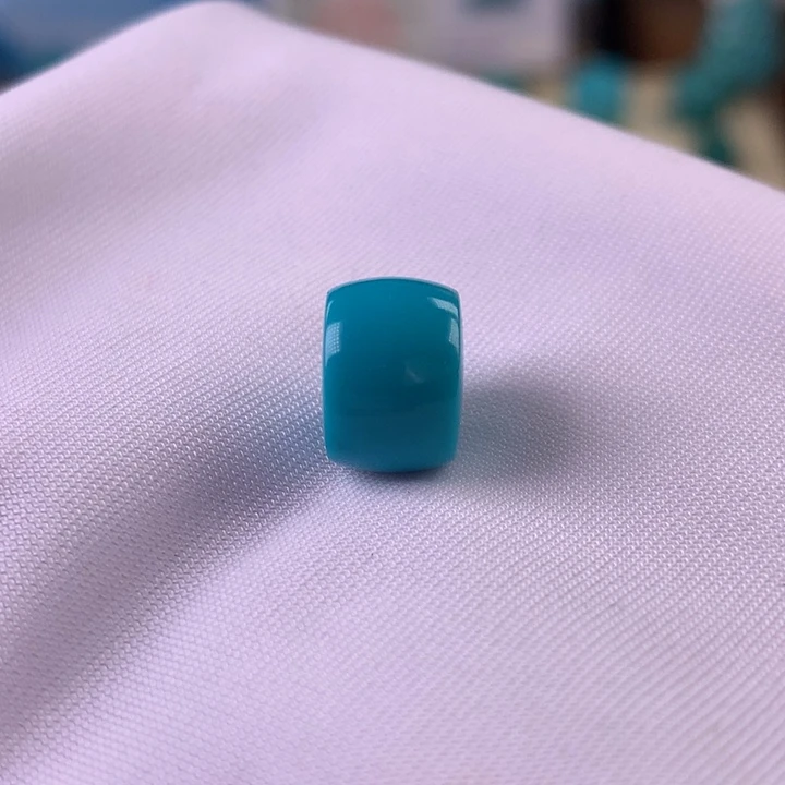 绿松石未镶嵌珠宝奇石9.6x7mm