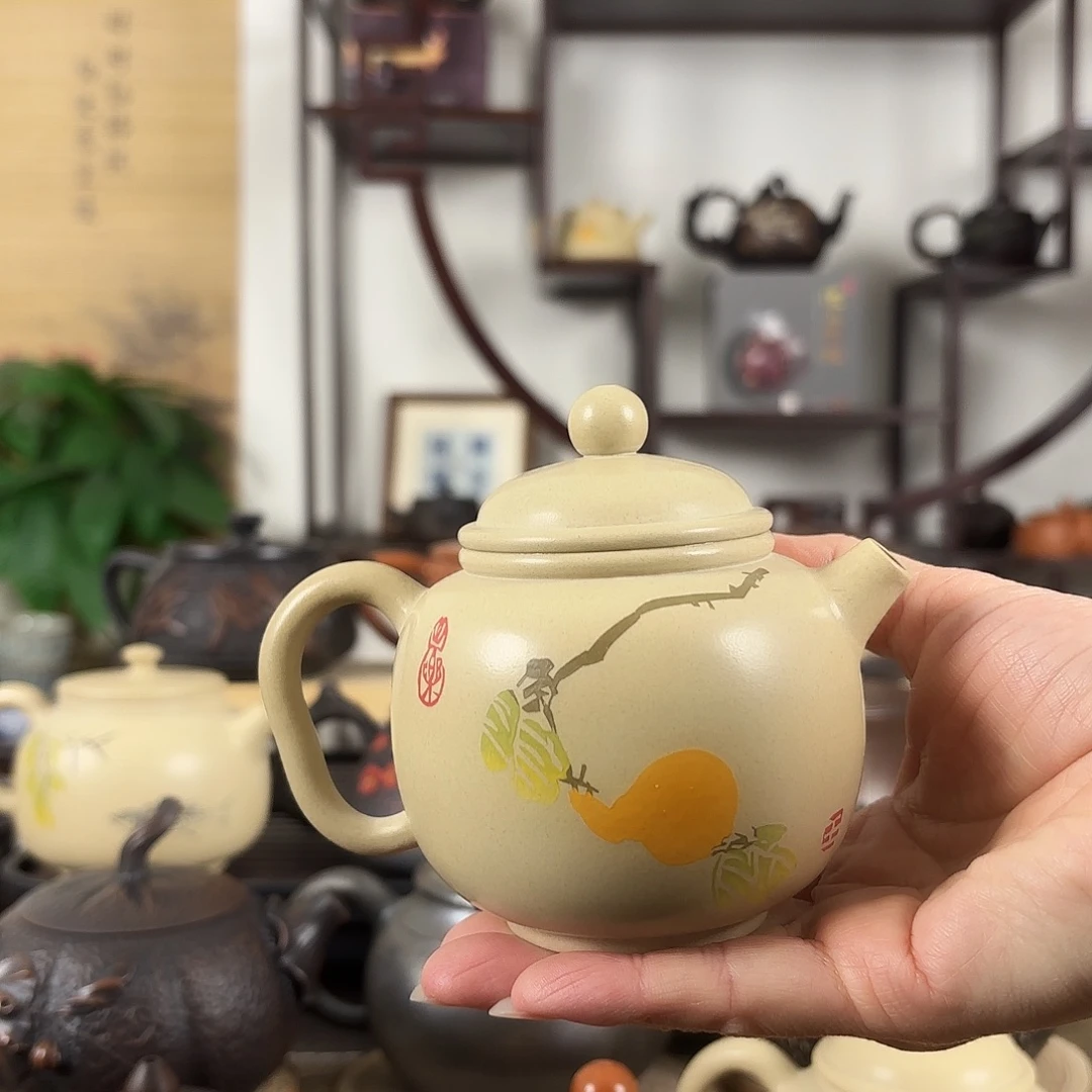 云南建水紫陶茶壶160Cczy