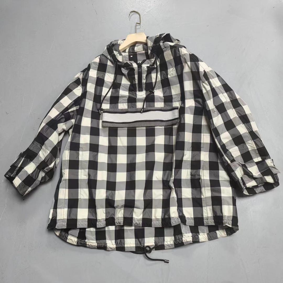 【南油玲姐】格子新款外套63077