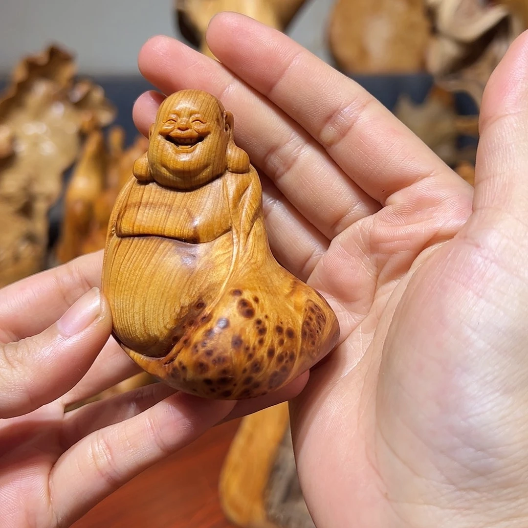 柏木（崖柏）崖柏木手把件摆件