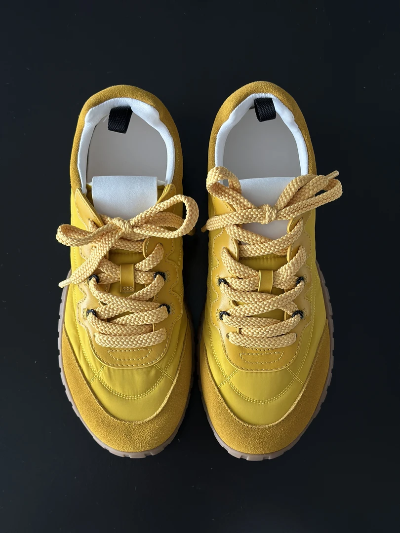 Singularity Me 4A 8396 小众黄色新款复古运动舒适休闲鞋德训鞋