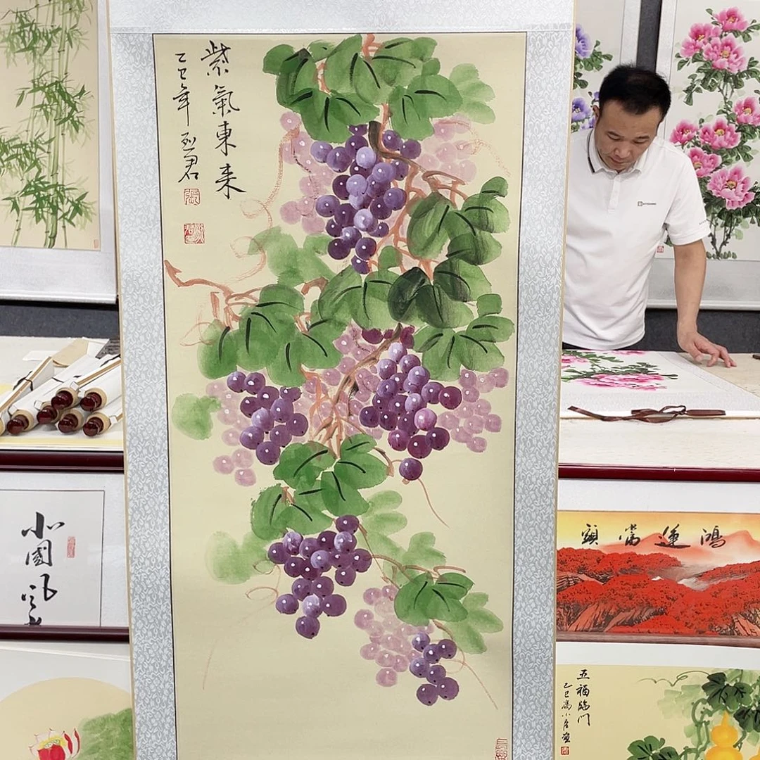 国画手绘作品手绘作品