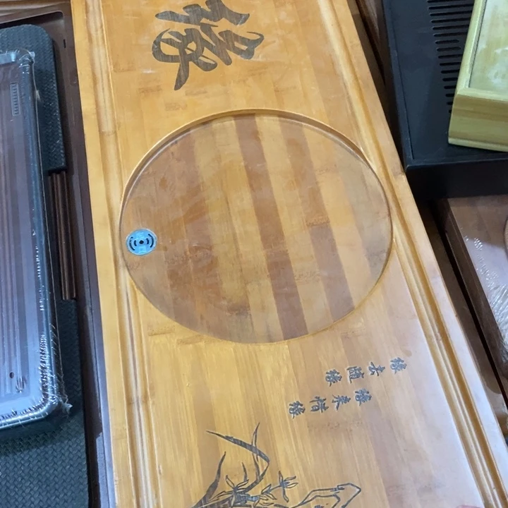 琉璃手工艺品65*28茶盘茶盘茶盘