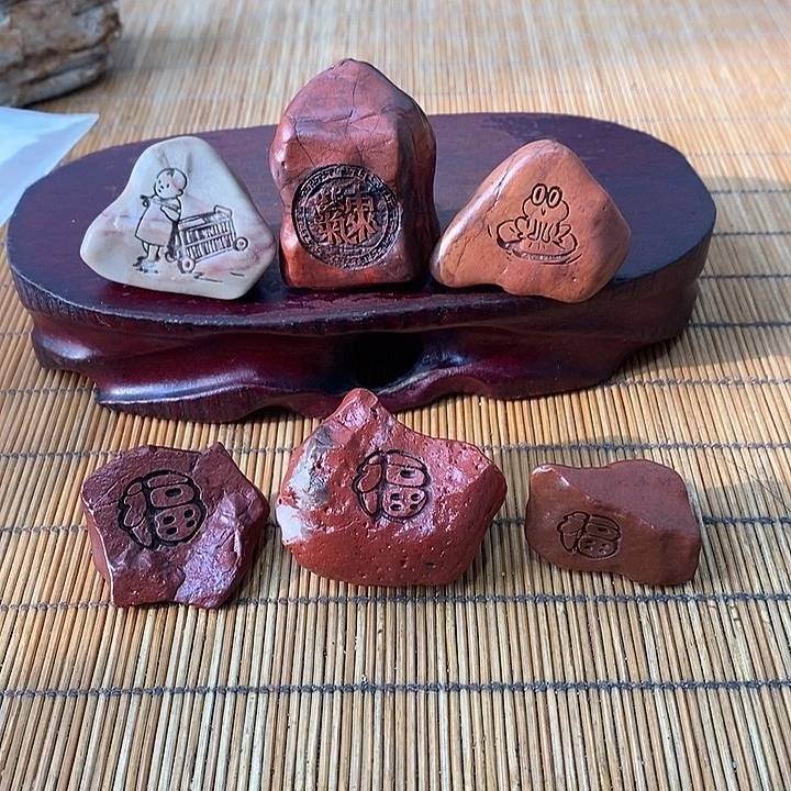 仙***女原石雕刻工艺品手把摆件