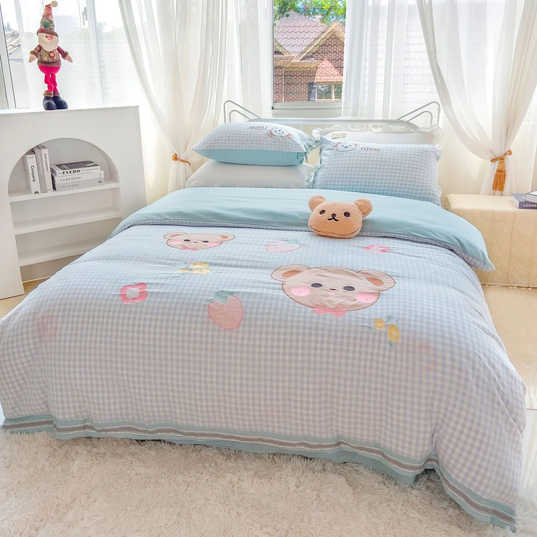 2025春款新品！优雅法式 全棉100棉四件套