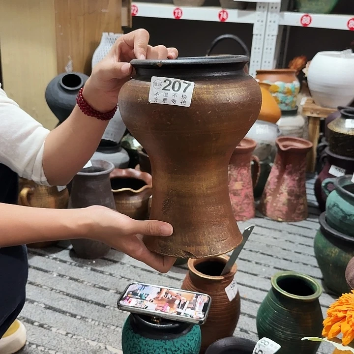 金色蘑菇盆207高度25口径15