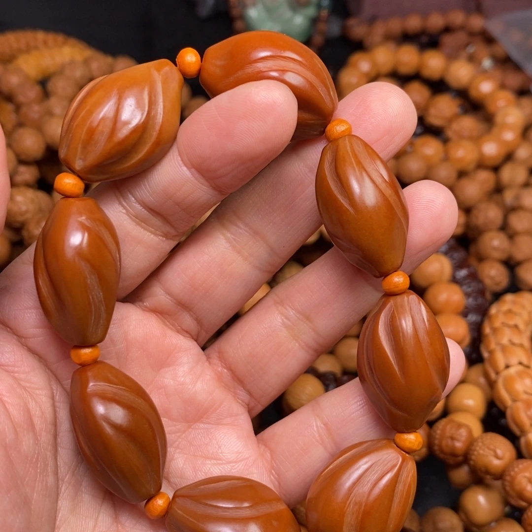 吊坠橄榄核橄榄猴头核桃雕刻手串手链