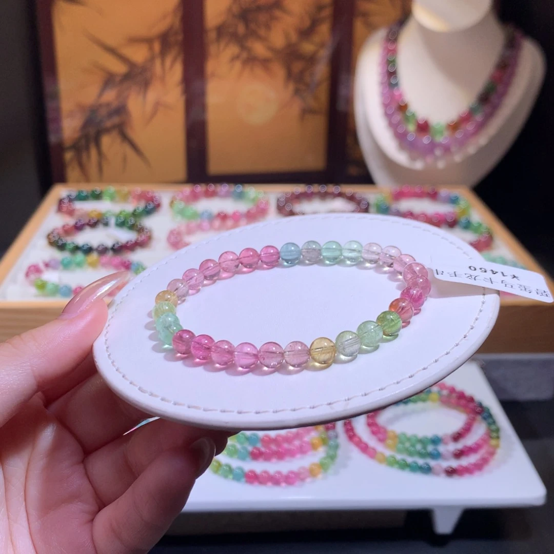 未镶嵌手链碧玺碧玺