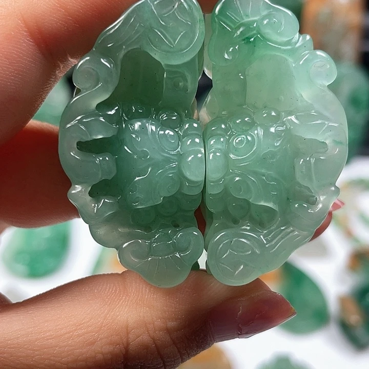 石英质玉貔貅未镶嵌