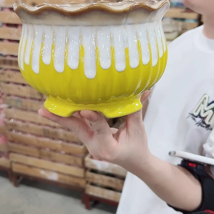 有孔，满10元发货多肉陶瓷花盆