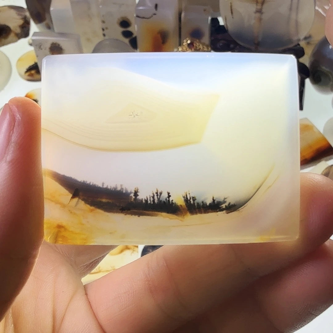 玛瑙/玉髓未镶嵌珠宝半成品