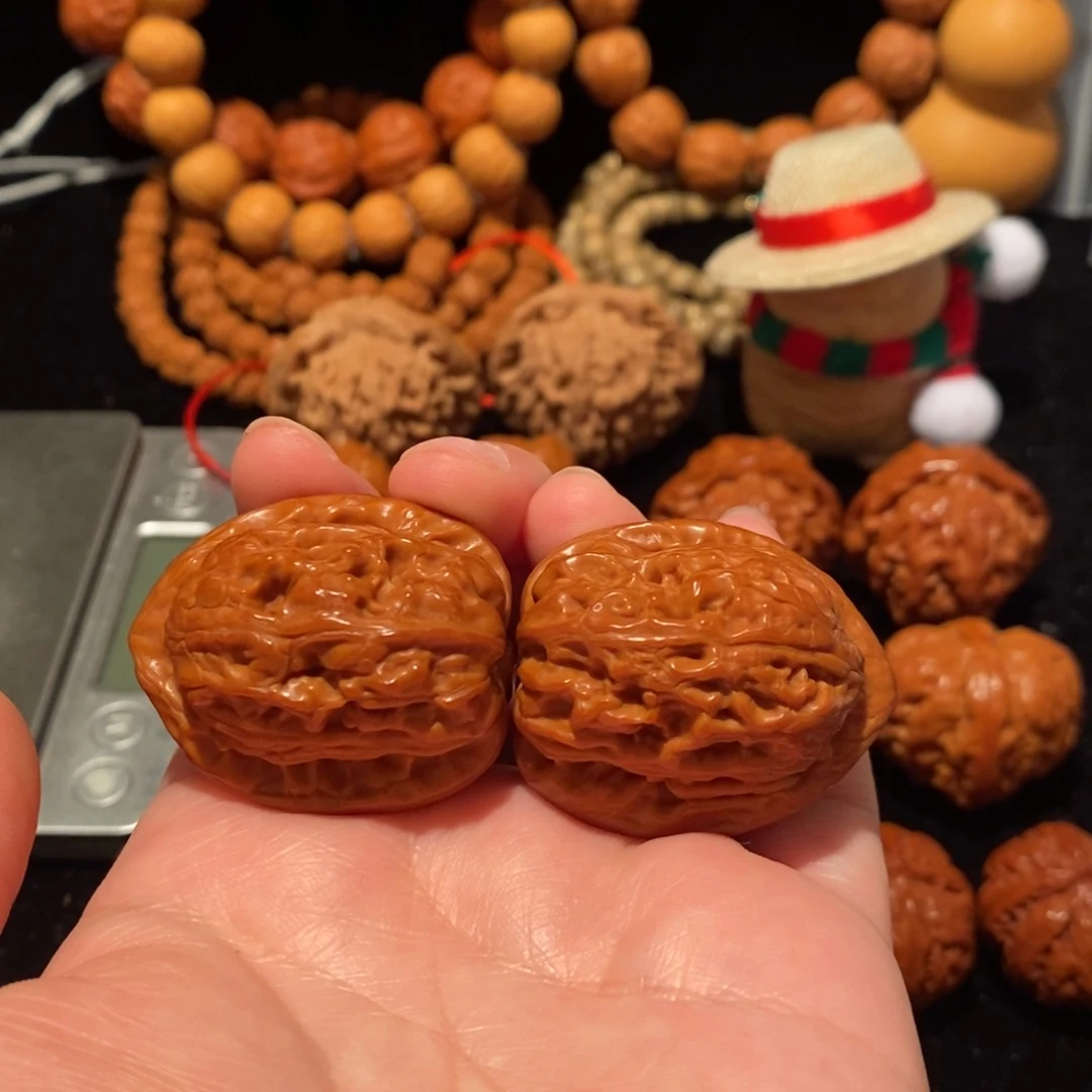 文玩核桃把件33马蹄狮子头4