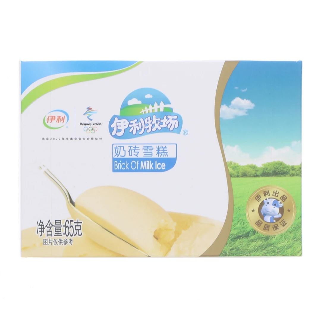 伊利牧场奶砖雪糕65g