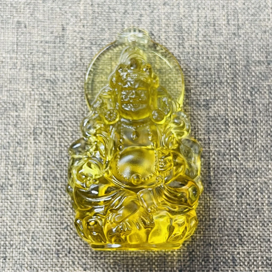 【锦希优选】F491-1黄财吊坠多样性发一件