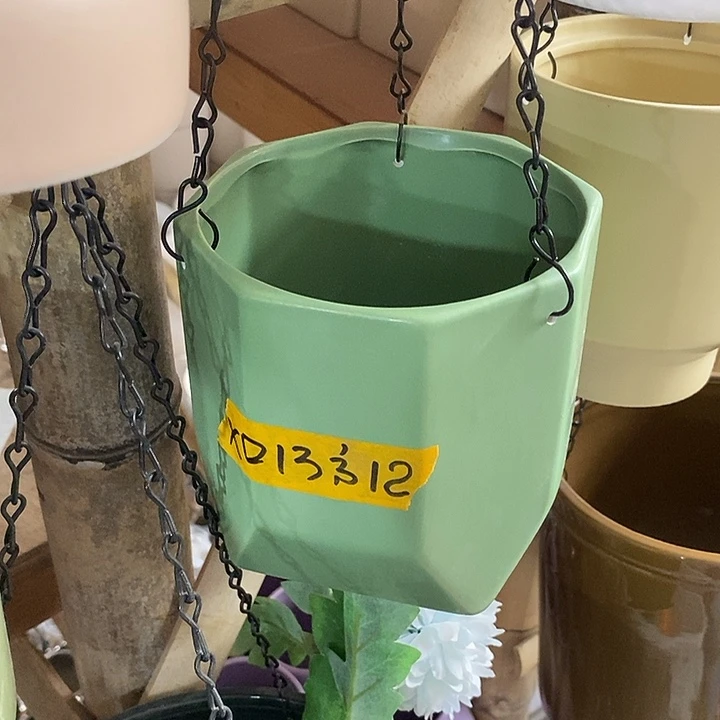 摆件陶盆有孔 微瑕介意勿拍