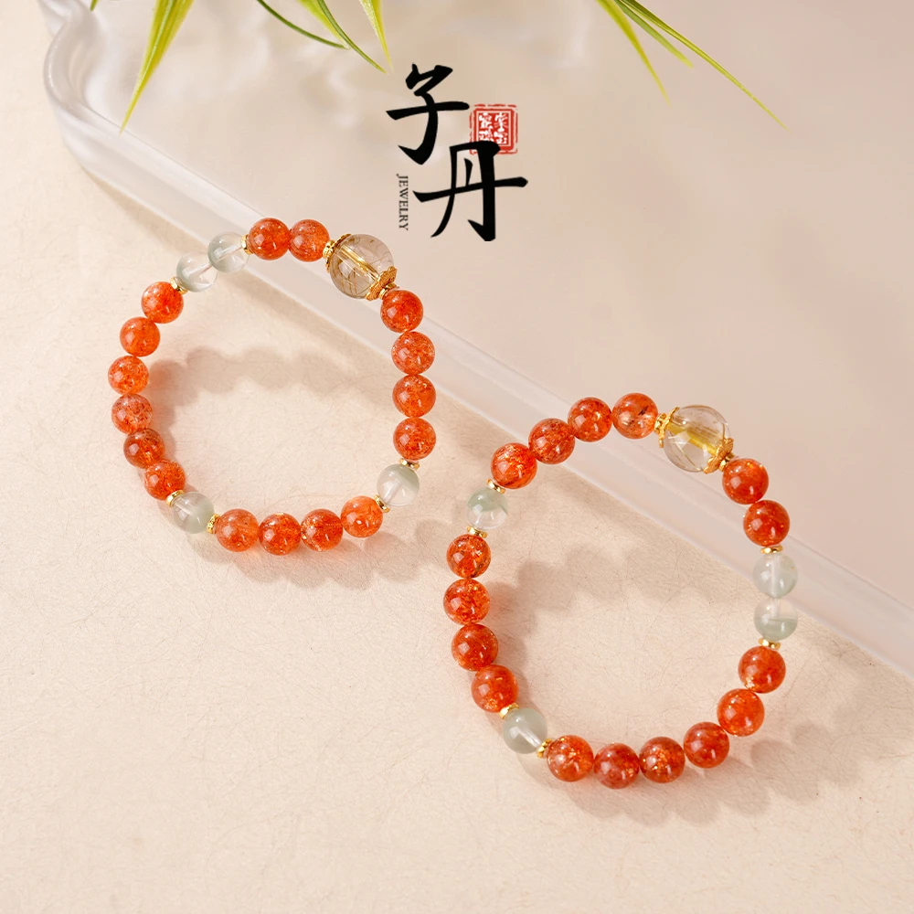 【如日中sheng】金太阳DIY手串 8mm（多样性发/发一串） C5-509