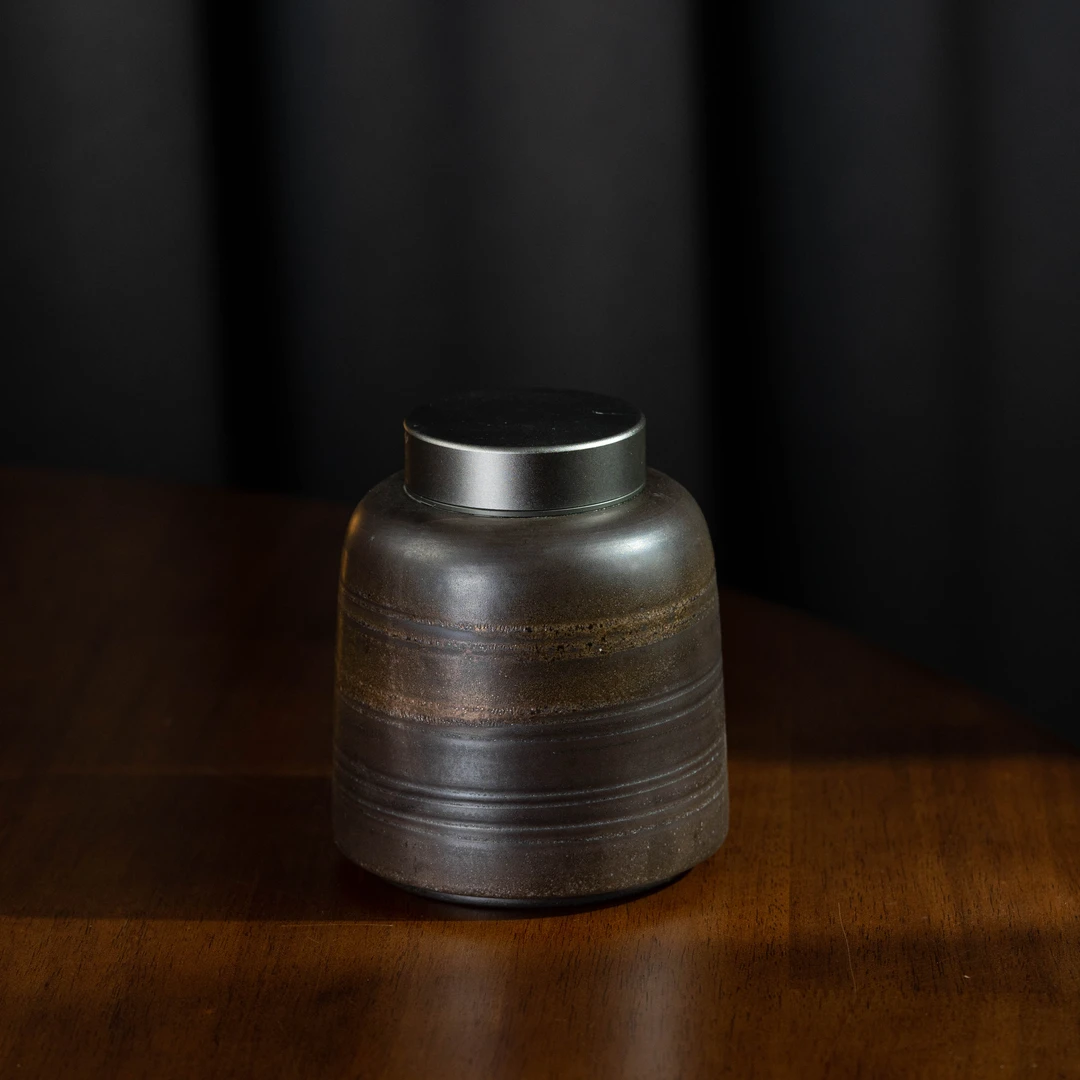 茶叶罐  高13cm 家用茶周边