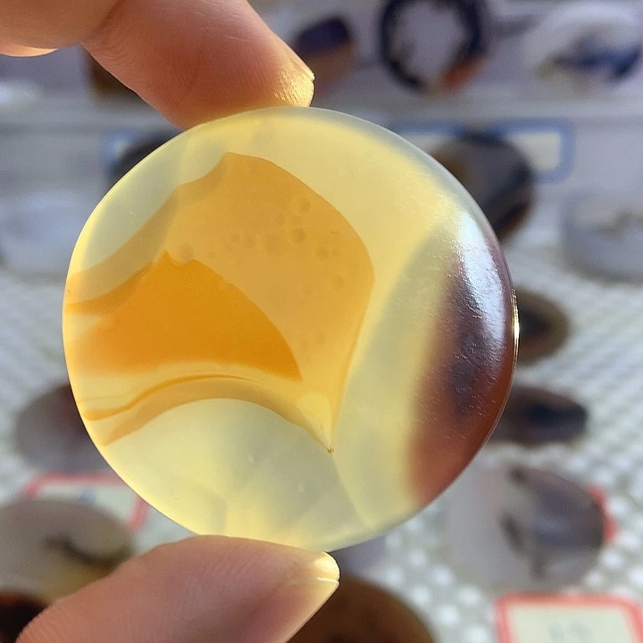 玛瑙/玉髓合金颈饰