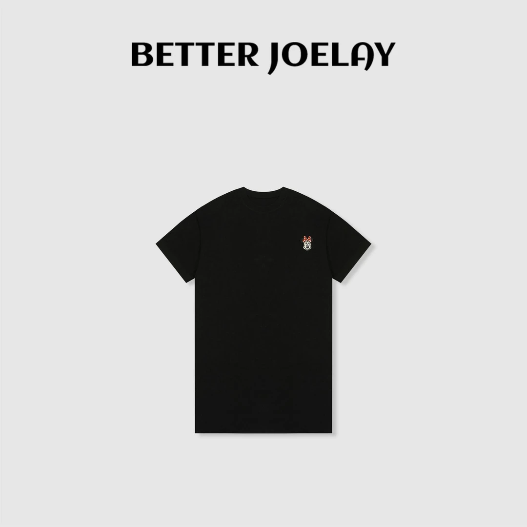 BETTER JOELAY -中版【初夏日落】百搭微宽松可爱短袖T恤GG0197