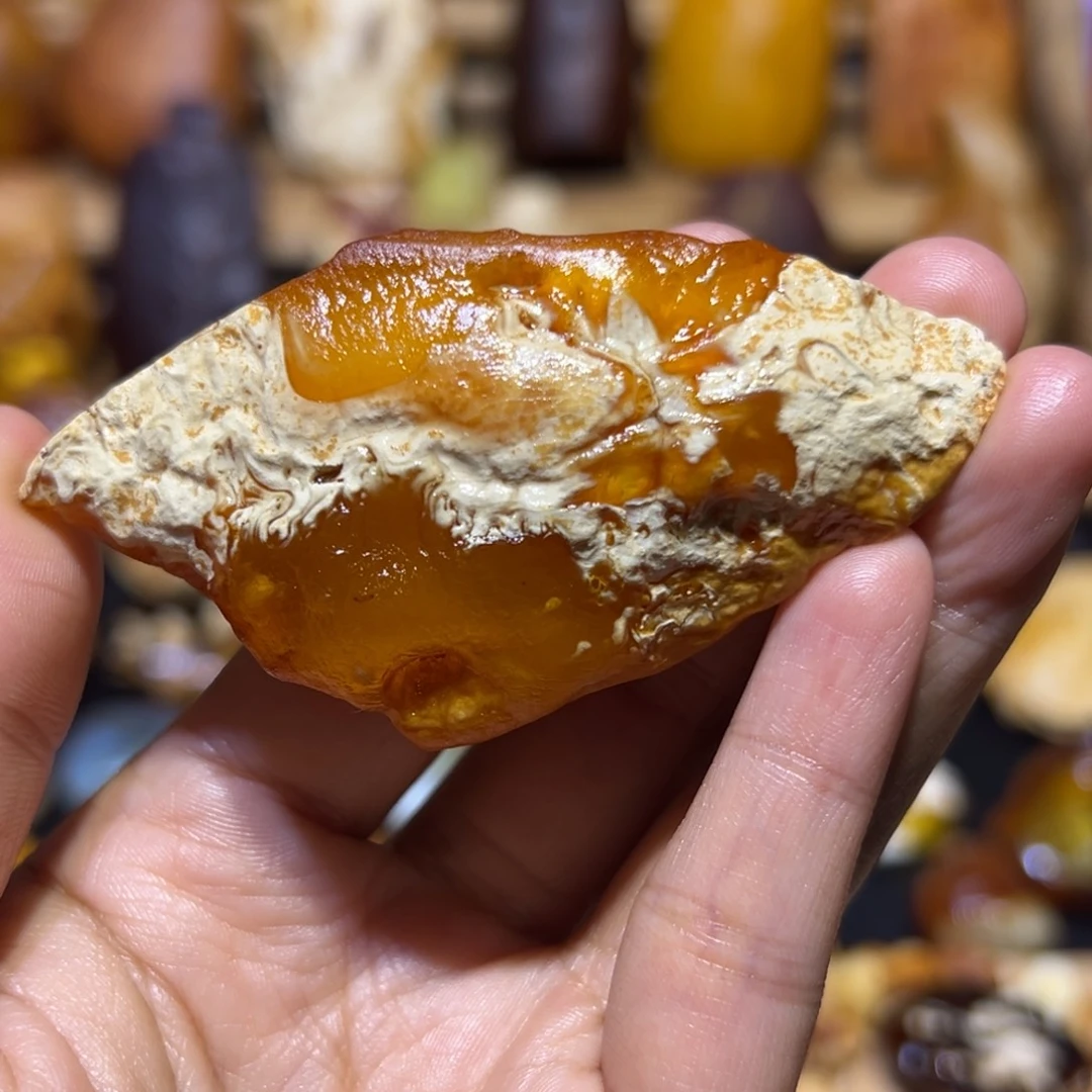 楚***y定制琥珀未镶嵌琥珀蜜蜡