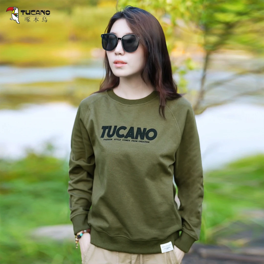TUCANO/啄木鳥春秋长袖时尚休闲圆领百搭套头男女同款修身舒适168
