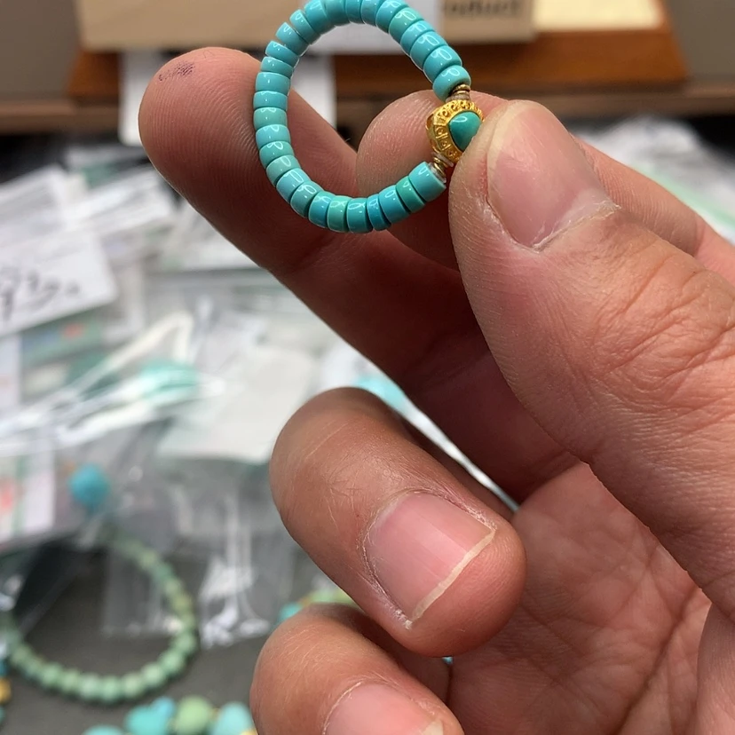 【闪购商品】绿松石颈饰未镶嵌h****a21