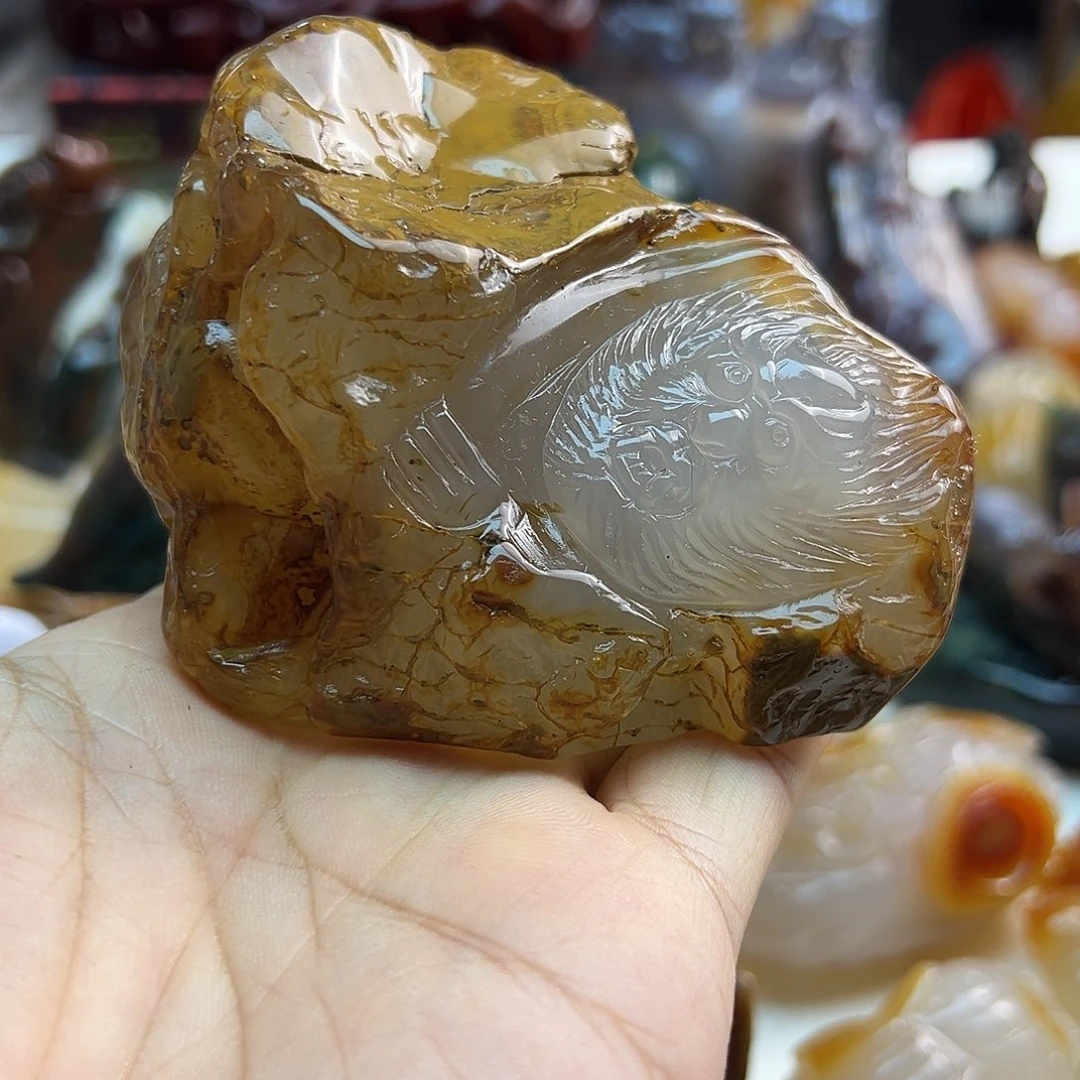 玛瑙/玉髓未镶嵌颈饰