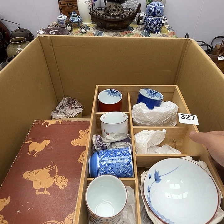 瓷片呀工艺品摆件瓷器摆件正能量