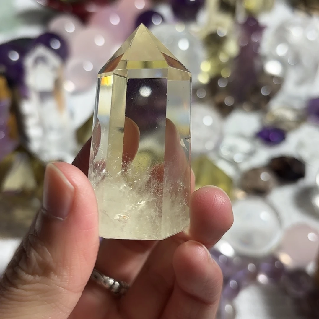 未镶嵌水晶珠宝半成品