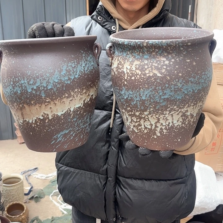 红陶美拉德两个口径19高度21