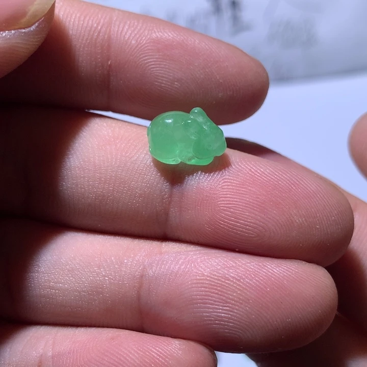 翡翠未镶嵌颈饰247469