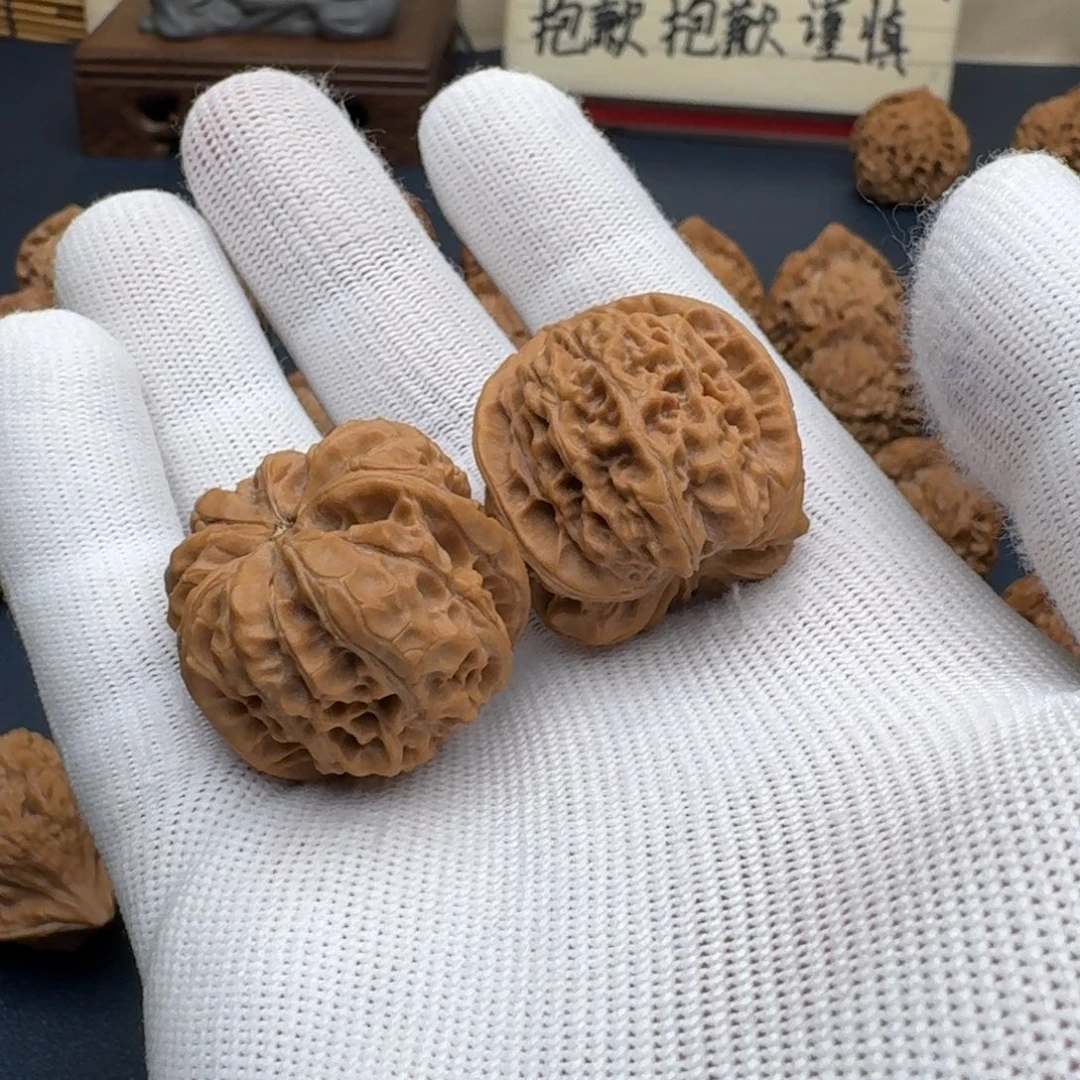 某***某手串/手链核桃文玩核桃麻核桃三楞