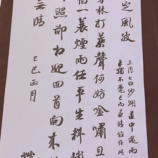 书法张建东老师书法作品