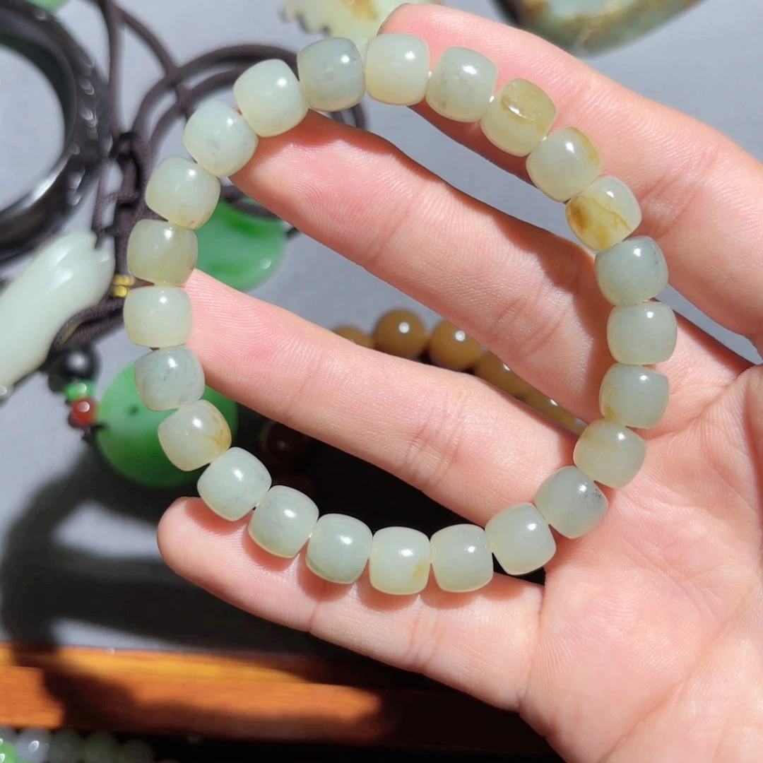 和田玉手链未镶嵌