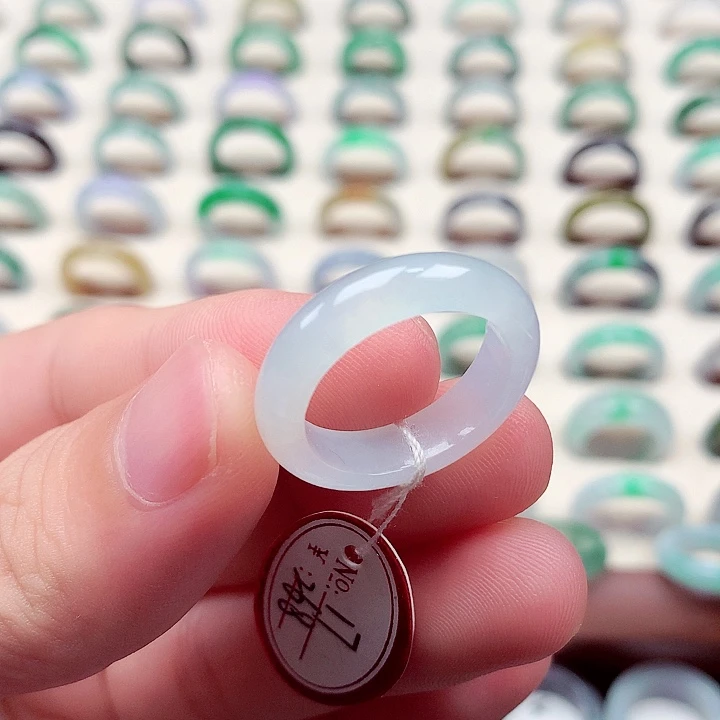 翡翠戒指未镶嵌17号