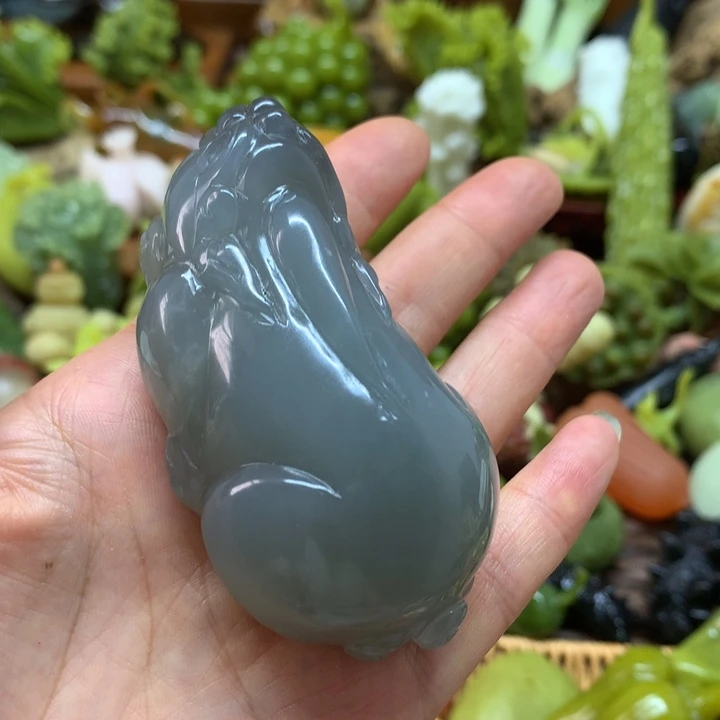 蛇纹石玉未镶嵌手把王*彪