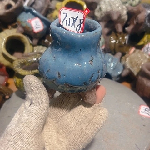 粗陶花盆制作就这样的话