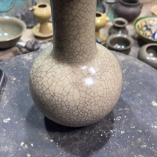 琉璃手工艺品绿*瓷器