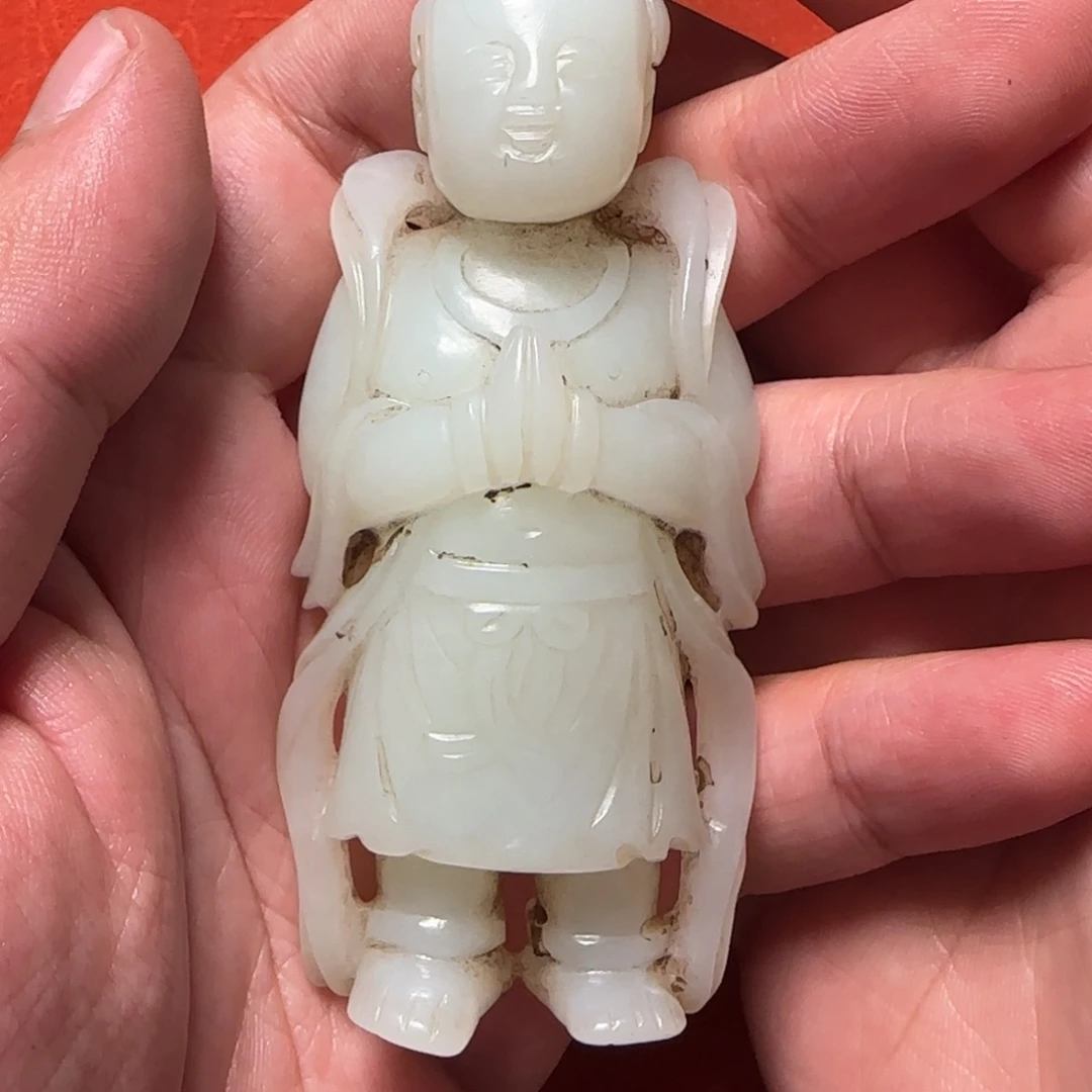 古***酒和田玉未镶嵌挂件