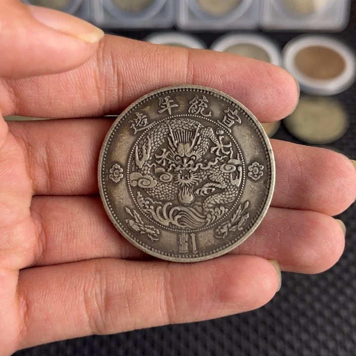 金属大头龙洋船洋工艺品