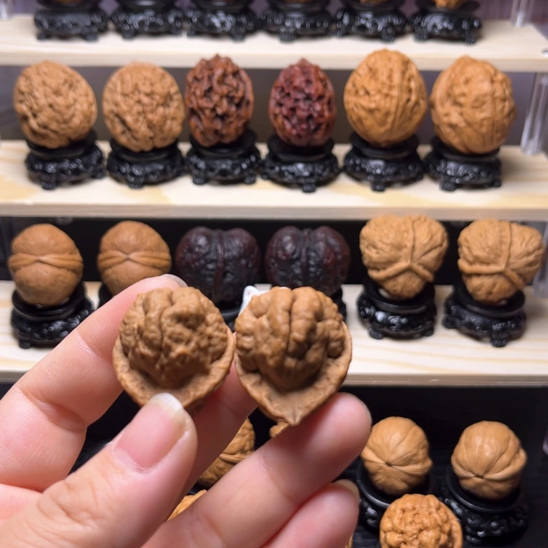 文玩核桃吊坠8w羊头蟾32尺