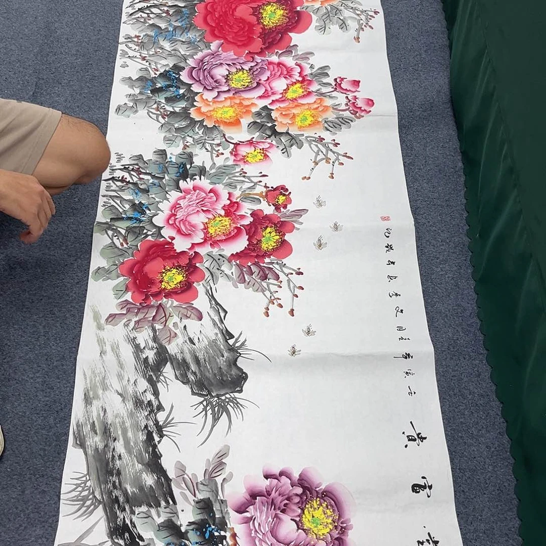 国画宣纸国画纯手绘作品