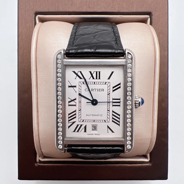 95新 Cartier/卡地亚 卡地亚10589自动后钻赠送表带赠送手链