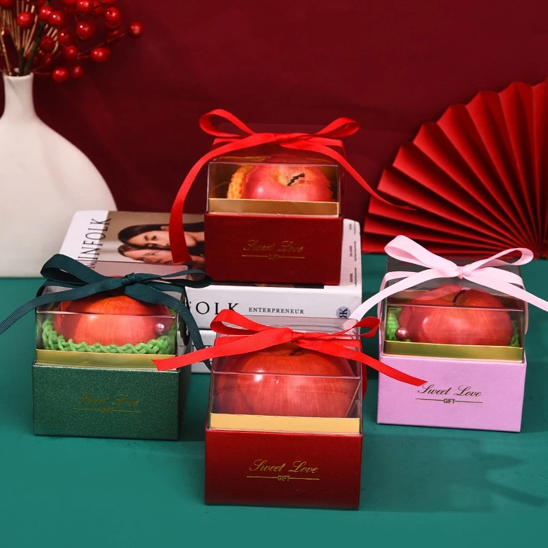 FEIANG/菲昂【满29包邮】圣诞节新款创意苹盒高档平安夜礼物包装