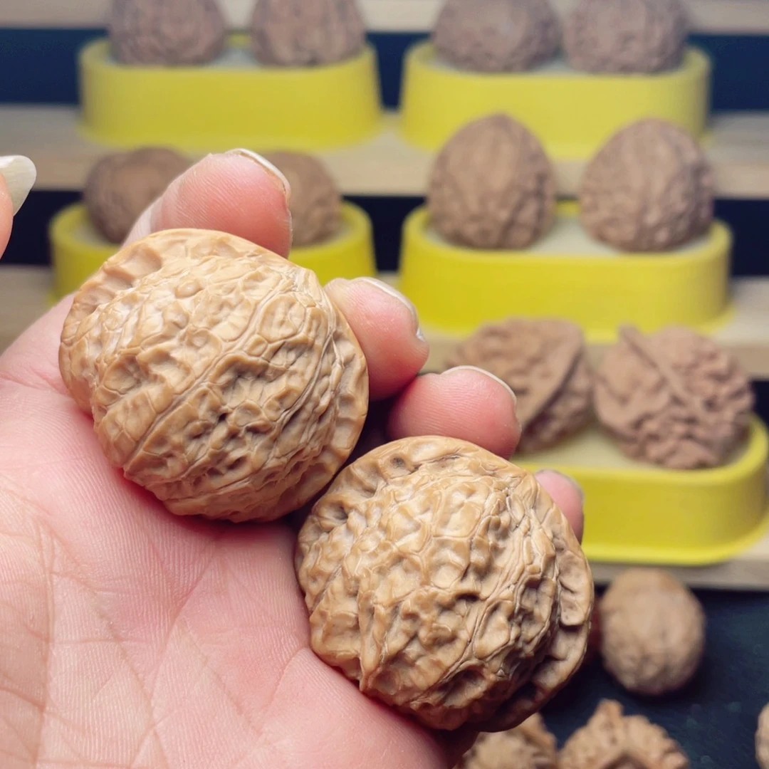 文玩核桃把件南瓜墩