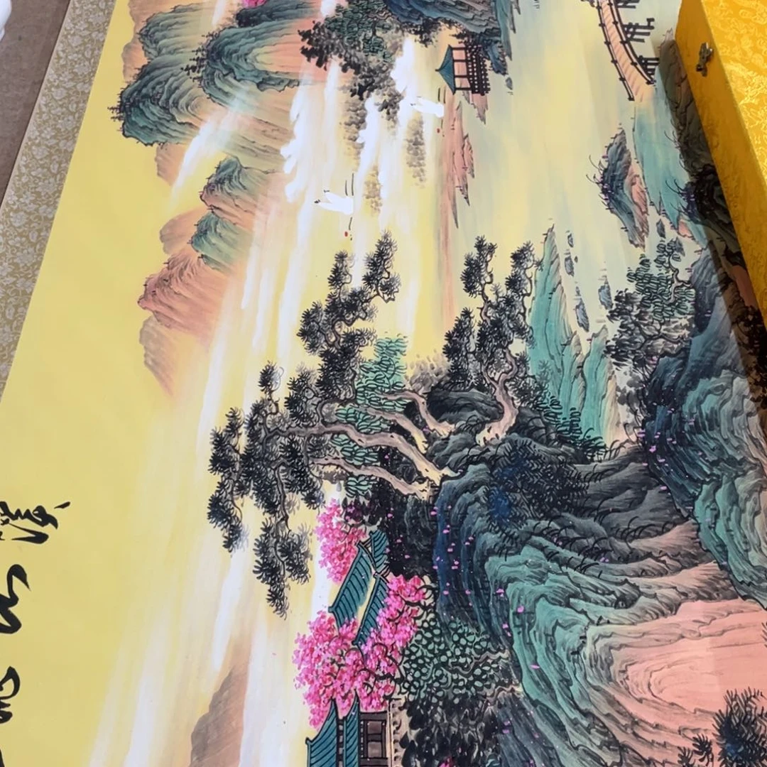 国画老师手笔手绘作品y