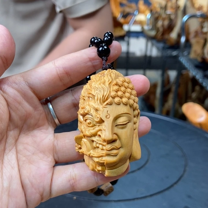 柏木（崖柏）手把件